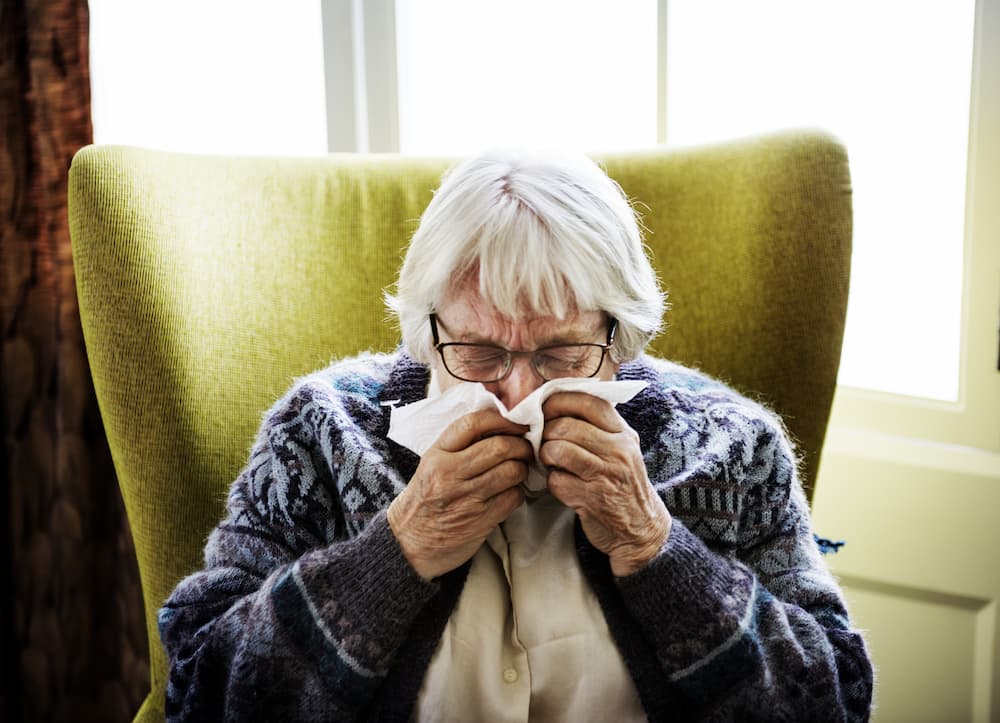 Coughing fit